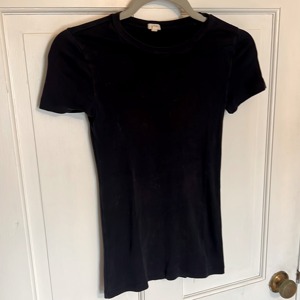 J.Crew navy tee shirt XS